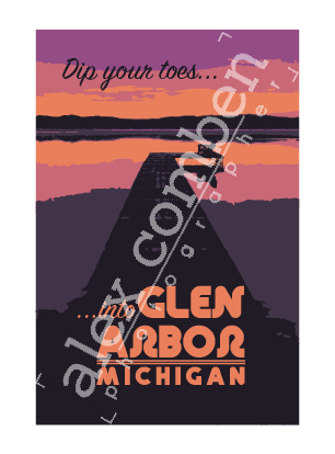Vintage-style Postcard Designs (Set of 6) - Image 3