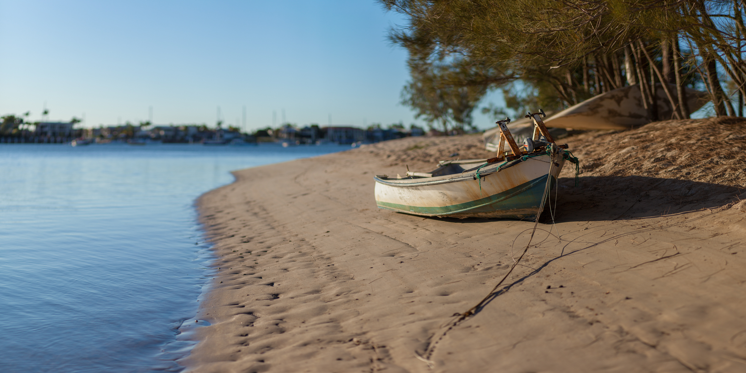 beached