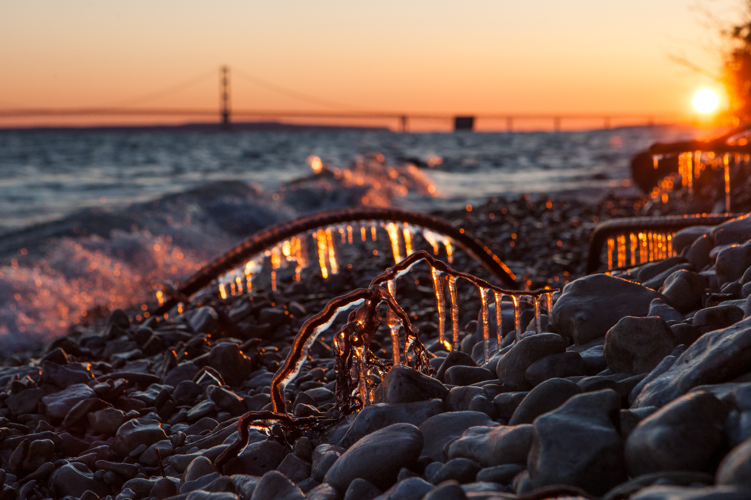 ice light at Mighty Mac
