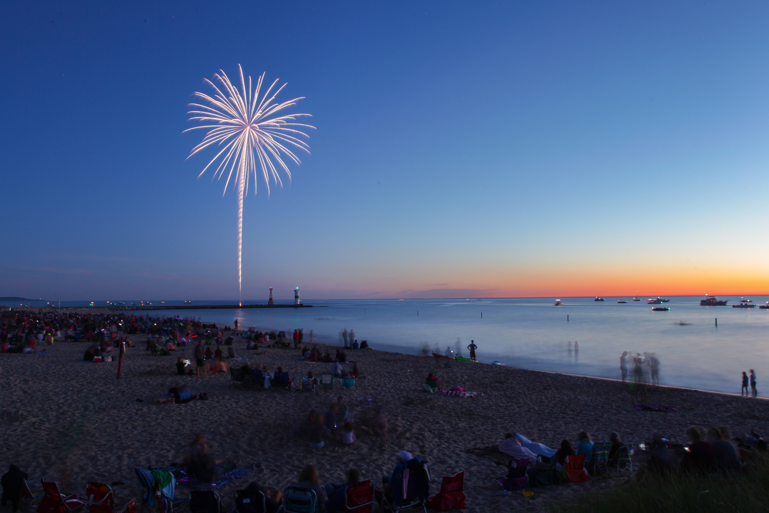 the Fourth at Pentwater